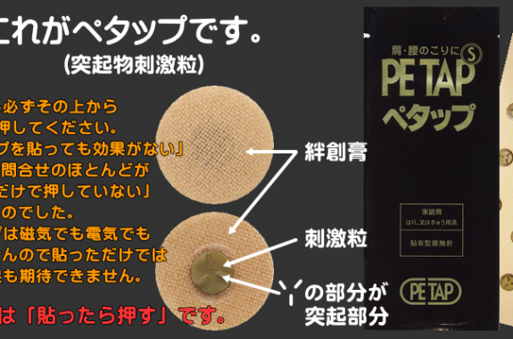 使い方 ペタップ製造 販売中野大観堂